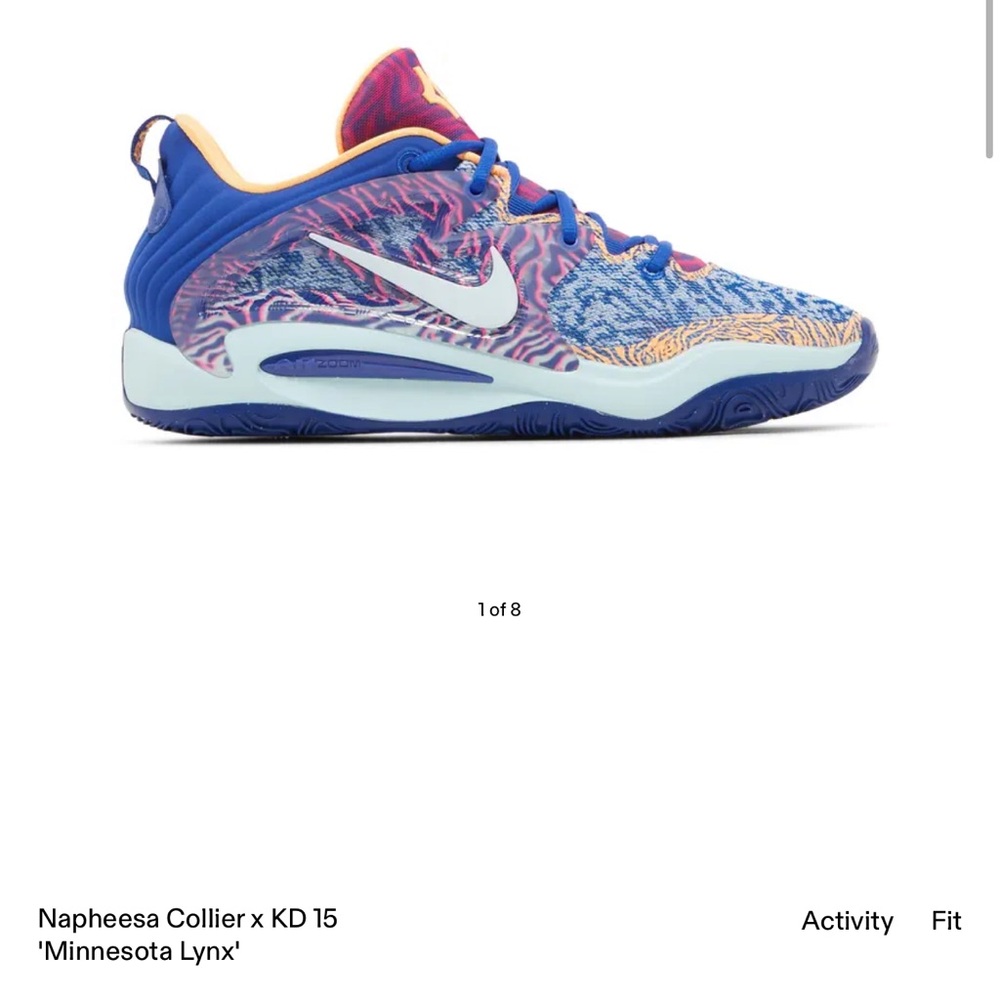Nike KD 15 'Minnesota Lynx' Sneakers